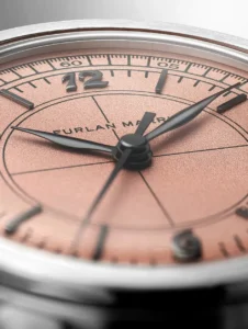 Close up Dial Salmon Sector - Courtesy of Furlan Marri