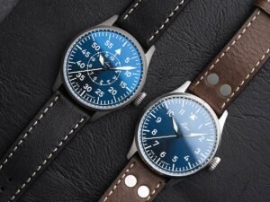 Laco Flieger Stuttgart Pro Type A Dial Blue - Courtesy of Laco