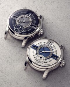 Berneron Quantieme Annuel Silver & Black - Courtesy of Berneron