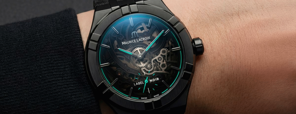 Maurice Lacroix Aikon Automatic Skeleton x Label Noir