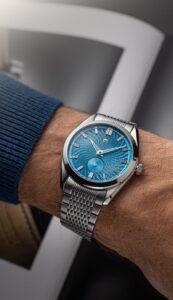 HEINRICH Radiance Guilloche turquoise blue - Courtesy of HEINRICH