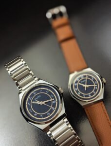 Broadway 35 Nightfall (Arabic Numerals) on Bracelet and Leather - Courtesy of Havaan Tuvali