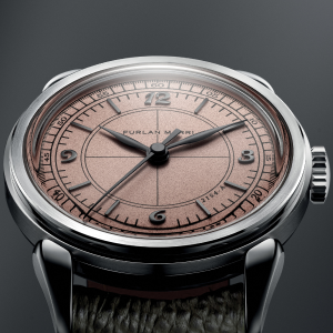 Champagne dial watch