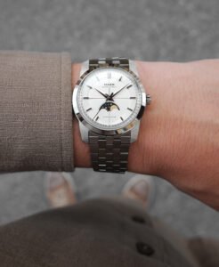 MAEN Lunar Classic 36 White Wristshot - Courtesy of MAEN