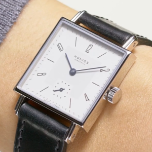 White dial watch