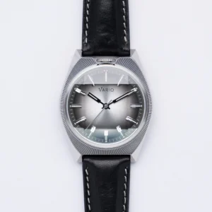 Vario Futurist Sunburst Silver Fume – Courtesy of Vario