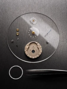 Baltic x SpaceOne Seconde Majeure Movement Components - Courtesy of Baltic