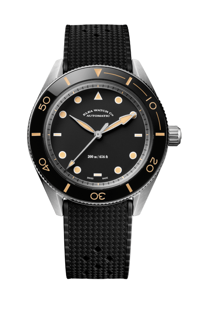 Elka Watch Arinis Tropic rubber Strap - Courtesy of Elka