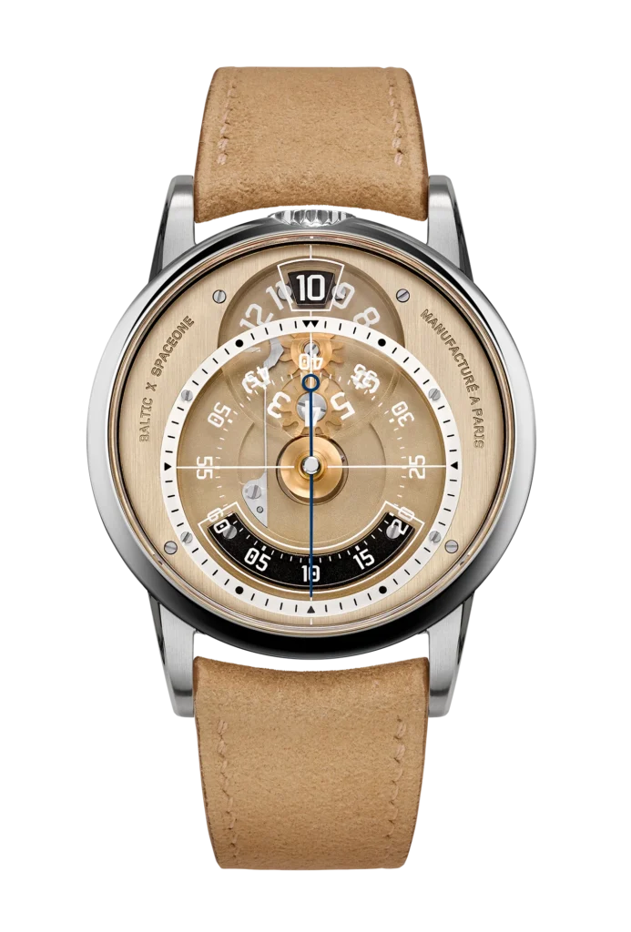 Baltic x SpaceOne Seconde Majeure Brushed Dial - Courtesy of Baltic