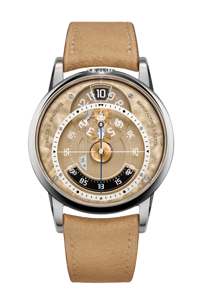 Baltic x SpaceOne Seconde Majeure Charbonné Dial - Courtesy of Baltic