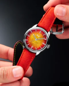 AWAKE Sơn Mài Guilloché Alba Case Size – Courtesy of AWAKE