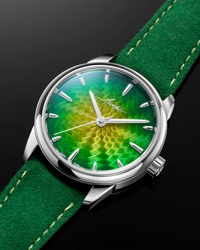 AWAKE Sơn Mài Guilloché Borealis Front – Courtesy of AWAKE