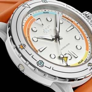 Christopher Ward C60 Pool Diver Dial Closeup - Courtesy of Christopher Ward