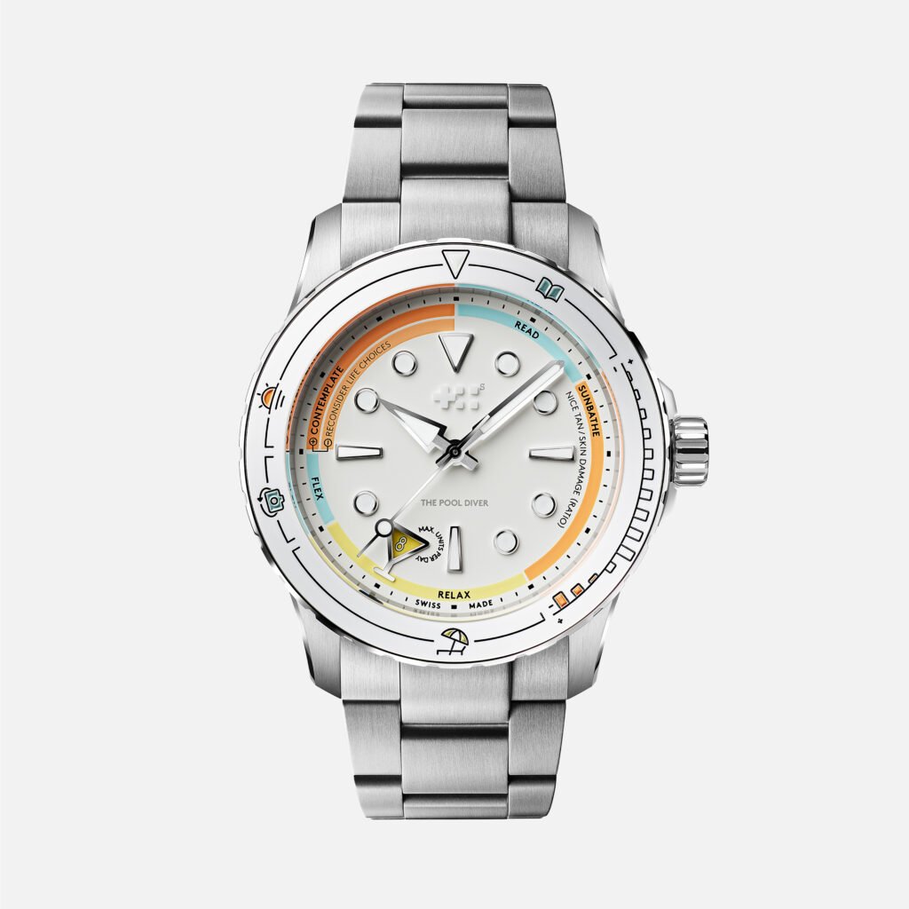 Christopher Ward C60 Pool Diver Bader Bracelet - Courtesy of Christopher Ward