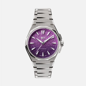 The new Twelve 36 (Ti) Pick 'n' Mix Limited Edition Berry Burst on Metal - Courtesy of Christopher Ward