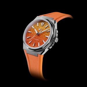 The new Twelve 36 (Ti) Pick 'n' Mix Limited Edition Fizzy Orange Front - Courtesy of Christopher Ward