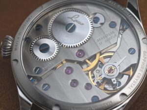 Laco Bremerhaven Caseback Closeup - Courtesy of Laco