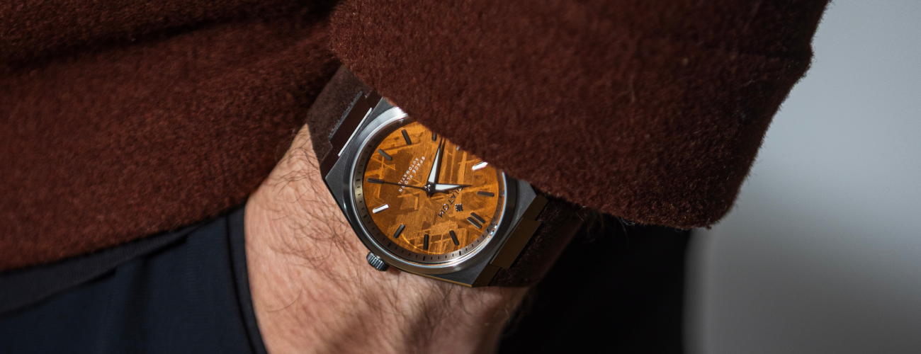 Diatom Terra Meteorite Dune Wristshot Cover - slim