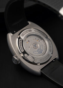 DWISS S1 Wandering Hours Black - Caseback